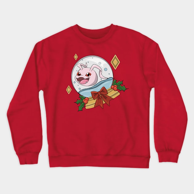 MonStar Digital Snowglobe Crewneck Sweatshirt by MonStarClothing